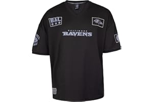 Recovered NFL Team Salute Black Military Oversized Mesh Limited Jersey Trikot