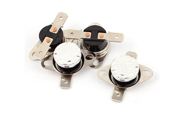 Sourcingmap® 4 st KSD301 50C 122F NO termostat temperatur värmekontrollomkopplare