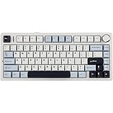 EPOMAKER x Aula F75 Wireless Mechanical Gaming Keyboard with 75% Knob | ANSI US Format, BT/2.4GHz/USB-C, RGB, Gasket, Hot Swa