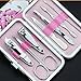 7pcs Manicure&Pedicure Set Nail Clippers Scissors Grooming Kit