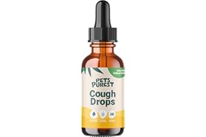 Pets Purest Cough Medicine for Dogs, Cats & Pets 30ml - 100% Natural Dry Cough Liquid Drops Remedy for Kennel Cough, Respiratory Tract Symptoms, Dry Nose, Sneezing & Barky Hacking