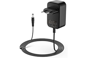 Jippofu 12V Netzteil Ladekabel Kompatibel mit AVM Fritz!Box 7690 7590 AX 7490 7390 6490 7530 AX 7430 7560 7360 7330 7312 7320 7270 7170 7362 6591 5530 5590 5490 WLAN Router Ladegerät Charger Adapter