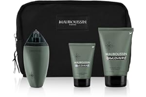 Mauboussin - Cofanetto Prestige 2022 Discovery: Eau de Parfum 100 ml, Gel Doccia & Balsamo Dopo Rasatura & Astuccio da toilette