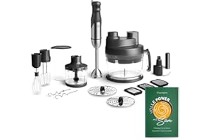 SPRINGLANE KITCHEN SPRINGLANE Set Frullatore a immersione Sam in acciaio inossidabile (Sam incluso il robot da cucina)