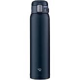 Zojirushi (ZOJIRUSHI) Direct Drinking Water Bottle [One Touch Opening] Stainless Steel Cup 600ml Navy Blue SM-SF60-AD