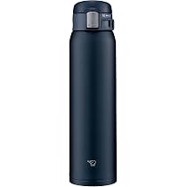 ZOJIRUSHI Thermoflasche 600 Ml – Edelstahl, Vakuumisoliert, Schwarz