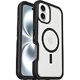 OtterBox Defender Series XT iPhone 16 Plus Uyumlu MagSafe Kılıf, Darbeye Karşı Koruyucu Kılıf, Şeffaf/Siyah