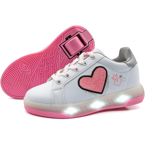 Breezy Rollers 2187890 - Chaussures à roulettes Fille, Basket a