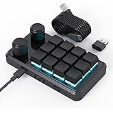 Programmable Macro Keyboard &ndash; One-Press Introduction Key Combinations, Character Chains, Volume and Brightness Adjustments, U