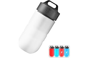 Genwiss Dive Light, Marker Lights for Scuba Diving, Diving Flashlight with Button Batteries, Mini Scuba Tank Waterproof Flashlight for 100M, Portable for Scuba Diving, Snorkeling and Water Sports