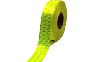 Finest Folia 3M Diamond Grade 983 Scotchlite oznakowanie konturowe, 50 mm, folia odblaskowa (neonowa żółta, 8 metrów)