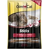 Gimcat Sticks K&uuml;mes Hayvanı Etli Tahılsız &Ouml;d&uuml;l &Ccedil;ubukları, 4'l&uuml; (4 x 20 Gr)