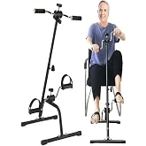 Leyaton Mini Kondisyon Bisikleti, El Ayak &Ccedil;ift Pedallı Egzersiz Bisikleti SİYAH Tek Ebat