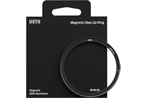 Urth 49-55mm Magnetisk Step-Up Ring Adapter - Fäst 55mm filter magnetiskt på 49mm linser
