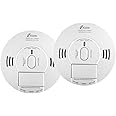 Kidde 10SCO Combination 10 Year Life Carbon Monoxide and Smoke Alarm Twin Pack
