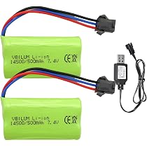 700-mAh-Lithium-Akku Für RC-Cars – 6V Mit SM 2P-Stecker, Leicht & Sicher