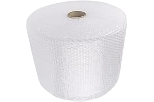 PANZY HOME Bubble Wrap Roll Small Air Bubble Cushioning Bubble Wrap for Moving House, Fragile Item Packaging and Protective Wrapping for Shipping & Storage (300mm x 50m)