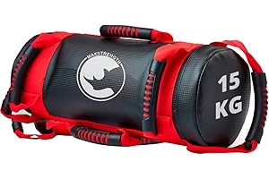 MaxStrength Boxing Power Bag Filled with Sand Bag 5kg, 10kg, 15kg, 20kg Cross Fit Exercise Training MMA Weight Bags, Beach Bag, Exercise Bag for Stamina Booster