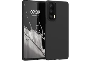 kwmobile Funda para Motorola Edge 20 Carcasa - Ultrafina de TPU y Silicona con Bordes elevados anticaídas - Negro Mate