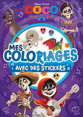 Couverture du livre de COCO - Mes coloriages avec stickers