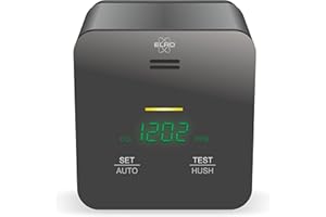 ELRO FCO2400 CO2 mètre - Qualité de l'air avec capteur NDIR pour CO2, température et humidité - avec Auto-calibrage