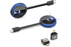 MPIOLIFE HDMI Wireless 5G, Trasmettitore e Ricevitore HDMI Senza Fili 4K per Streaming di Audio&Video da Laptop/TV Box/PS/Camera/Blu-ray a Televisione/Proiettore/Monitor 165FT
