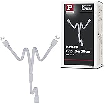 Paulmann YourLED Distance Pack 20cm – LED-Stripes-Set In Tageslichtweiß (6000K), Mit Steckverbinder