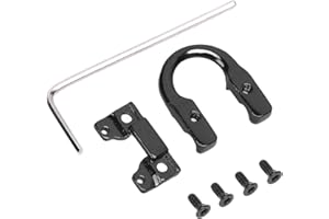 Yuecoom Archery Metal D Loop, Archery D Loop D Loop for Compound Bow U Shape Circle Metal D Circle Archery Hunting Targeting Shooting Protection Aid Accessories