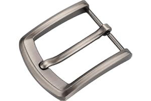 McFanBe 38-40 mm (1,5 Zoll) Gürtelschnalle Einzackige quadratische Ersatzschnalle für Männer Frauen Gürtel