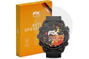 atFoliX Screen Protector compatible with Garmin Descent Mk3i 51mm Screen Protection Film, anti-reflective and shock-absorbing FX Protector Film (3X)