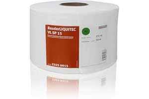 DIFFUTEC BAUDER® LIQUITEC VLIES PV 165 | Spezialkunstfaservlies 165 g/m² für BauderLIQUITEC System (Abm.: 15 cm x 50 Meter)