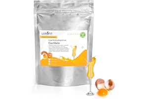‎LUXOFIT Luxofit STRONG FLAVOUR SHOT Kalorienarmes Geschmackspulver vielseitig einsetzbar für Lebensmittel, Vegan, Zuckerreduziert, Geschmacksvielfalt, Aromatisches Pulver (Eierlikör)