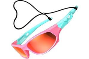 ATTCL Kids TR90 Polarized Sunglasses Style For Boys Girls Childrens Age 3-10 UV400 CAT 3 CE