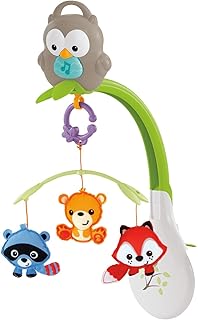fisher price rainforest grow with me cot mobile