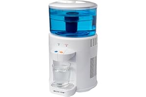 ECO-DE ECODE Depuratore Acqua Rubinetto Refrigerante - Caraffa Filtrante Fissa con Purificatore Acqua Fredda o Naturale, Dispenser a Filtro Multistrato ed Erogatore, Serbatoio 2.8L Water Fresh Filter Pure