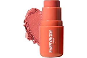 ‎EVERYBODY LONDON EVERYBODY LONDON Creme Rouge Stick, strahlend frisch, Langanhaltend, Blush Stick für eine natürlich frische Farbe, für alle Schönheitstypen geeignet, 4.8 g, Peach