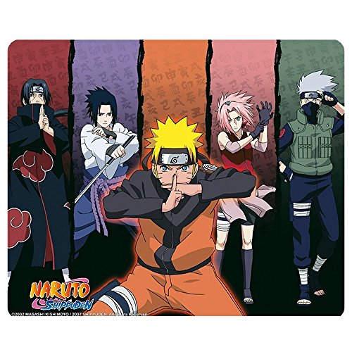 Preisvergleich Produktbild Naruto Shippuden - Mausmatte Mauspad - Shippuden Group - 23 x 19 cm