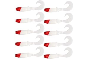 East Rain 9cm 4.8g 3D Shad Swimbait pour leurres de pêche Cannibal Curved Tail leurre Souple Leurres Artificiels