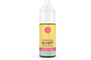 BASE LABORATORIES Base Labs Piercing Bump Treatment/Aftercare for Scar Removal | Healing & Soothing | Keloid Shrinking Drops for Ear & Nose with Essential Oils | 15ml