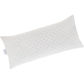 Todocama - Viscogel memory foam pillow with 100% viscoelastic flakes. Stretch Viscogel fabric. Medium to high firmness. (All