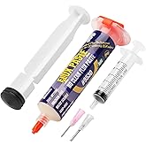 BEEYUIHF Soldering Paste Flux, 30 ml Lead-Free Syringe Solder Flux Paste, No Clean Rosin Soldering Flux for SMD BGA LED PCB E