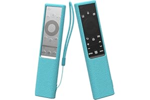 SIKAI CASE Ochronny Silikonowy Etui Zgodny z Samsung BN59-01311G BN59-01311B TM1990C Pilot, Miękki komfort Obudowa, Sterowania Pokrywa Zdalnego, Antypoślizgowe Obudowy Pokrowce（Poświata Niebieski)