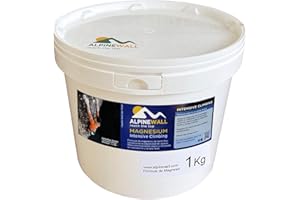 AlpineWall reach the top MAGNESIO Rosado 1Kg Escalada Intensive Climbing, Escalada Deportiva y Bloque. Magnesio mimético para en Escalada en Roca.