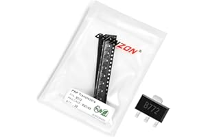 Chanzon 20 pezzi B772 SOT-89 PNP Transistor -3A SMD