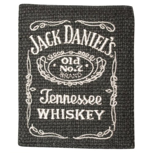 Preisvergleich Produktbild Jack Daniel's - Black Cotton / Leather Wallet