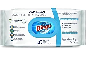 ‎SAYY sayy Bingo Feuchttücher Reinigungs Streifenfrei Oberflächenreinigungtücher –Schnell trocknend