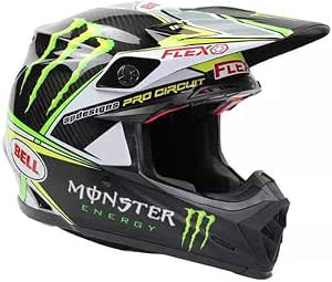 BELL - Casco per adulto, MX 2017 Moto-9 Flex, replica Pro Circuit Monster,  taglia 2XL : Amazon.it: Auto e Moto