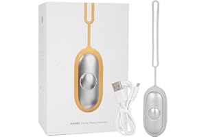 TEFOLA Sleep Aid Device, Carry for Adults Anxiety Relief,USB Rechargeable Microcurrent Insomnia Solution,Portable Holding Sleep Aid for Improved Deep Sleep,Sleep Aid Device Easy to Use (Silver)