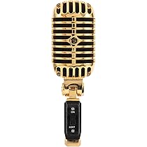 Microfono Dinamico Vintage Cablato Per Karaoke - Professionale, In Metallo, Risposta 50Hz-13kHz - Foto 11