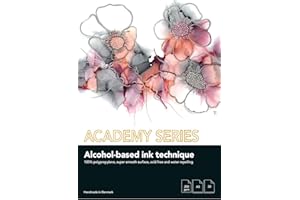 PLAY-CUT Academy Series Alcohol Ink Pad di carta DIN A3 (bianco), 30 fogli per inchiostro ad alcool, 200 g/m², carta sintetica impermeabile per colori acrilici, inchiostro alcolico, acquerello